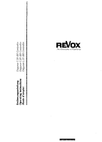 Revox S-29-Owners-Manual 